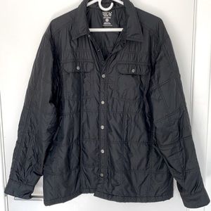 EUC Mountain Hardware Light Puffer Jacket Black